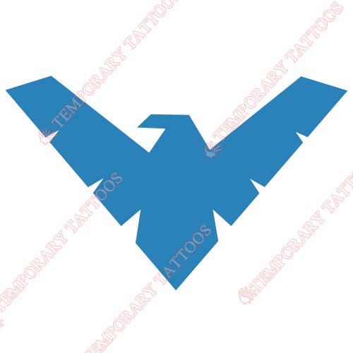 Nightwing Customize Temporary Tattoos Stickers NO.413